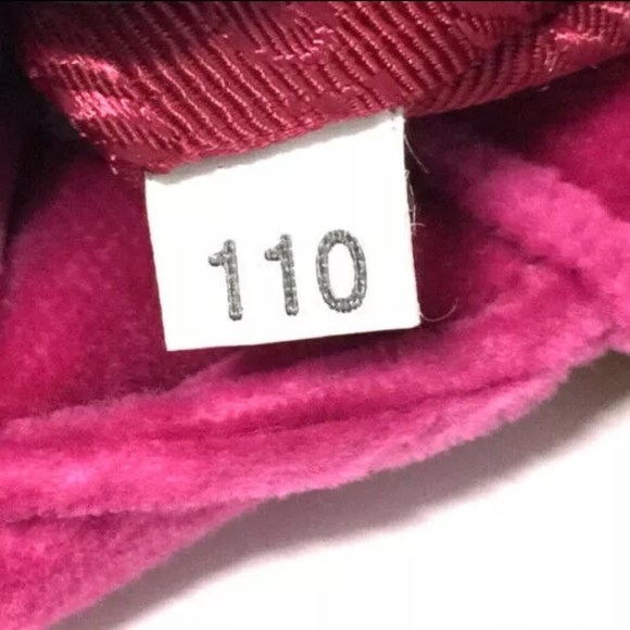 PRADA Mini Canapa Velvet Belt Motif Hand Bag - Picture 10 of 11